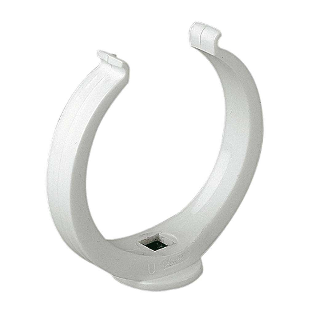 ABRAZADERA PVC D.90 BLANCO