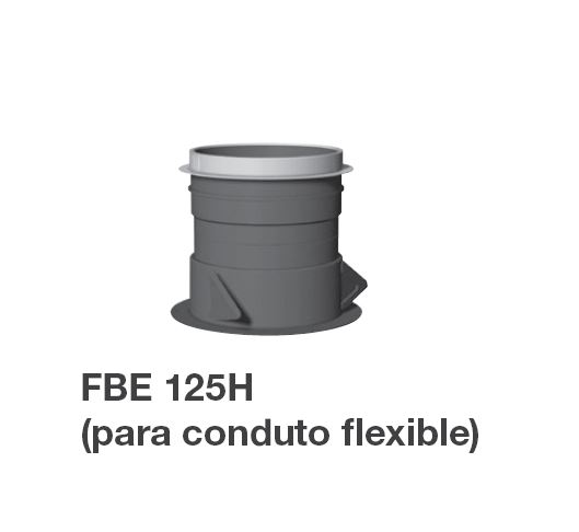 SIBER FIJACION BOCA HIGRO. FALSO TECHO D.125 L=100   REF: FBE 125H