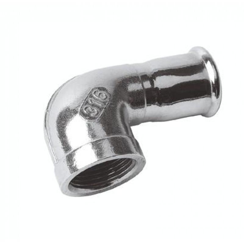 INOXIDABLE 316L CODO R-H D.28-1/2''