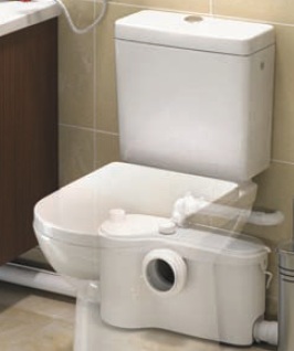 Triturador para WC modelo SANITRIT marca SFA