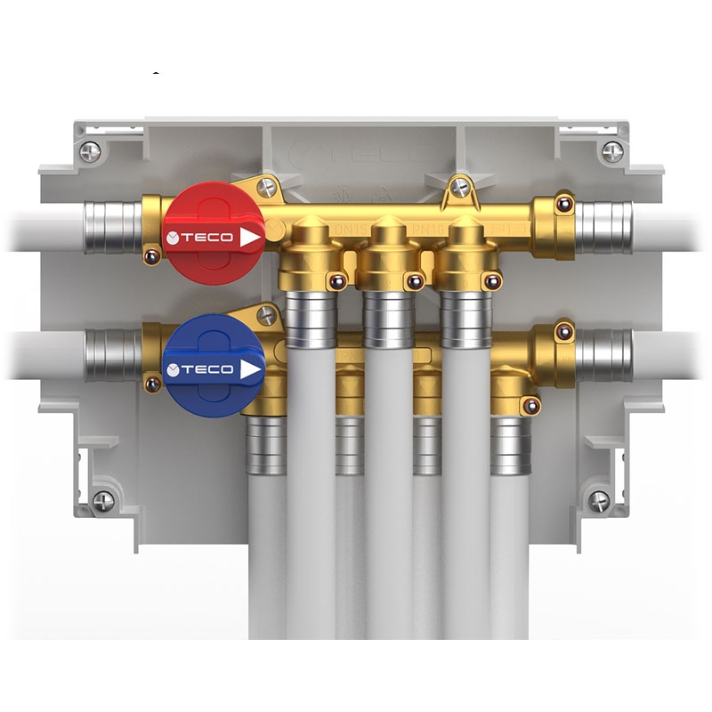 TECO COLECTOR 5 VIAS FRIA - 4 VIAS CALIEN. K4.2 TK-4020